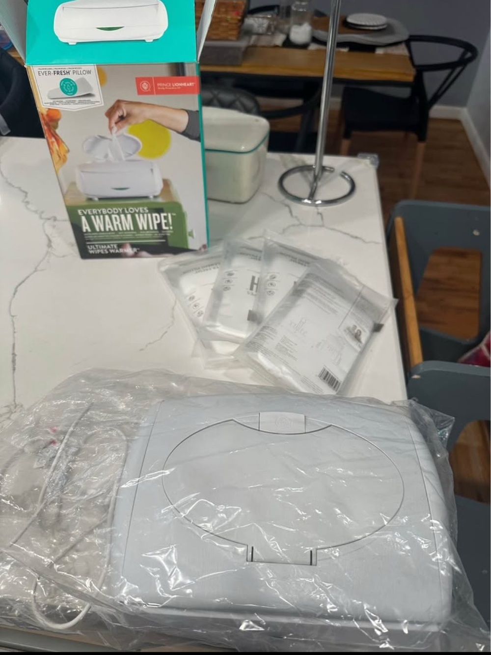 Warm Wipe Warmer - White